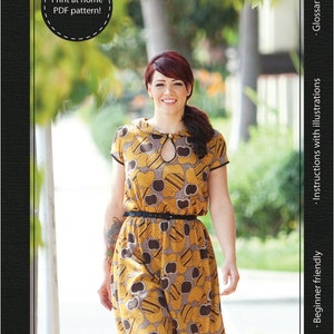 Miz Mozelle Dress e-pattern (pdf sewing pattern)