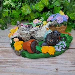 Custom Dog Sculpture: Handmade Clay Pet Portrait Figurine