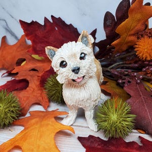 Custom Dog Sculpture: Handmade Clay Pet Portrait Figurine