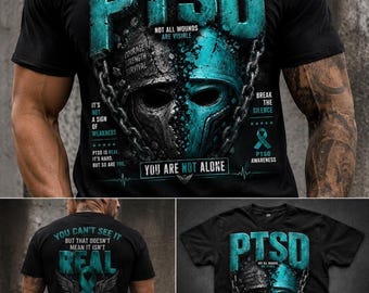PTSD Awareness T-Shirt Art: Trauma Support Design (Printable Digital Download)
