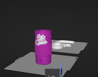 Slim Can Koozie: Celsius Lover Design (12 oz Digital Download)