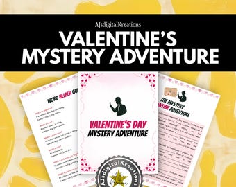 Valentine Mad Libs Printable: Silly Party Game - Kids and Adults