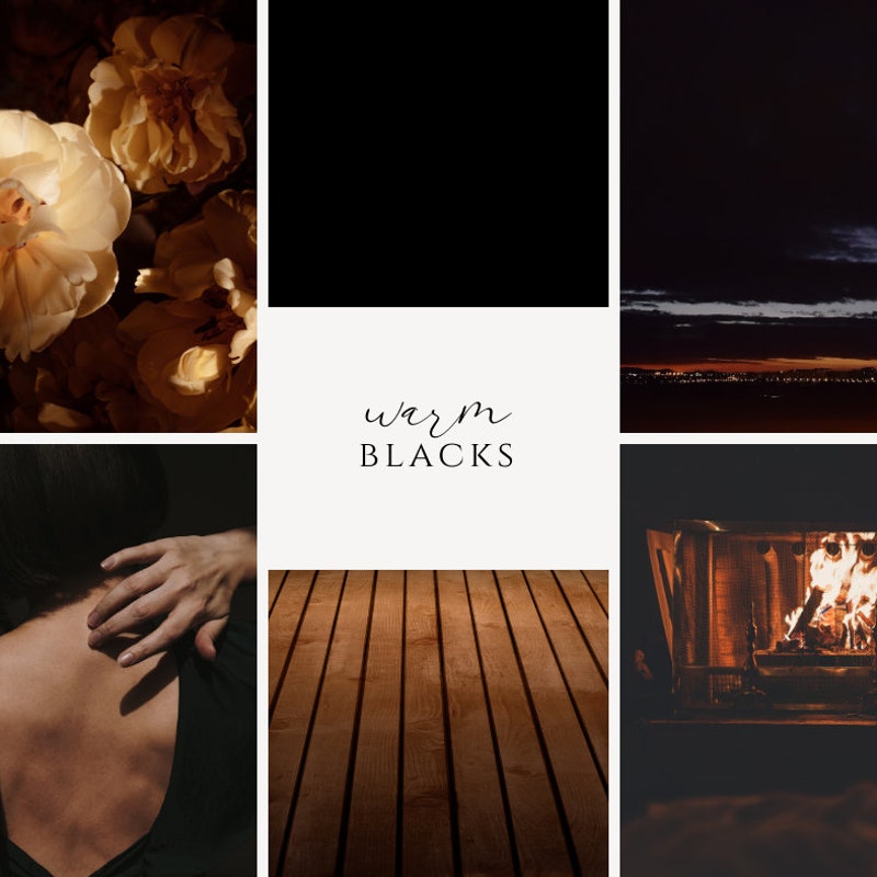 Warm Color Palette - Etsy