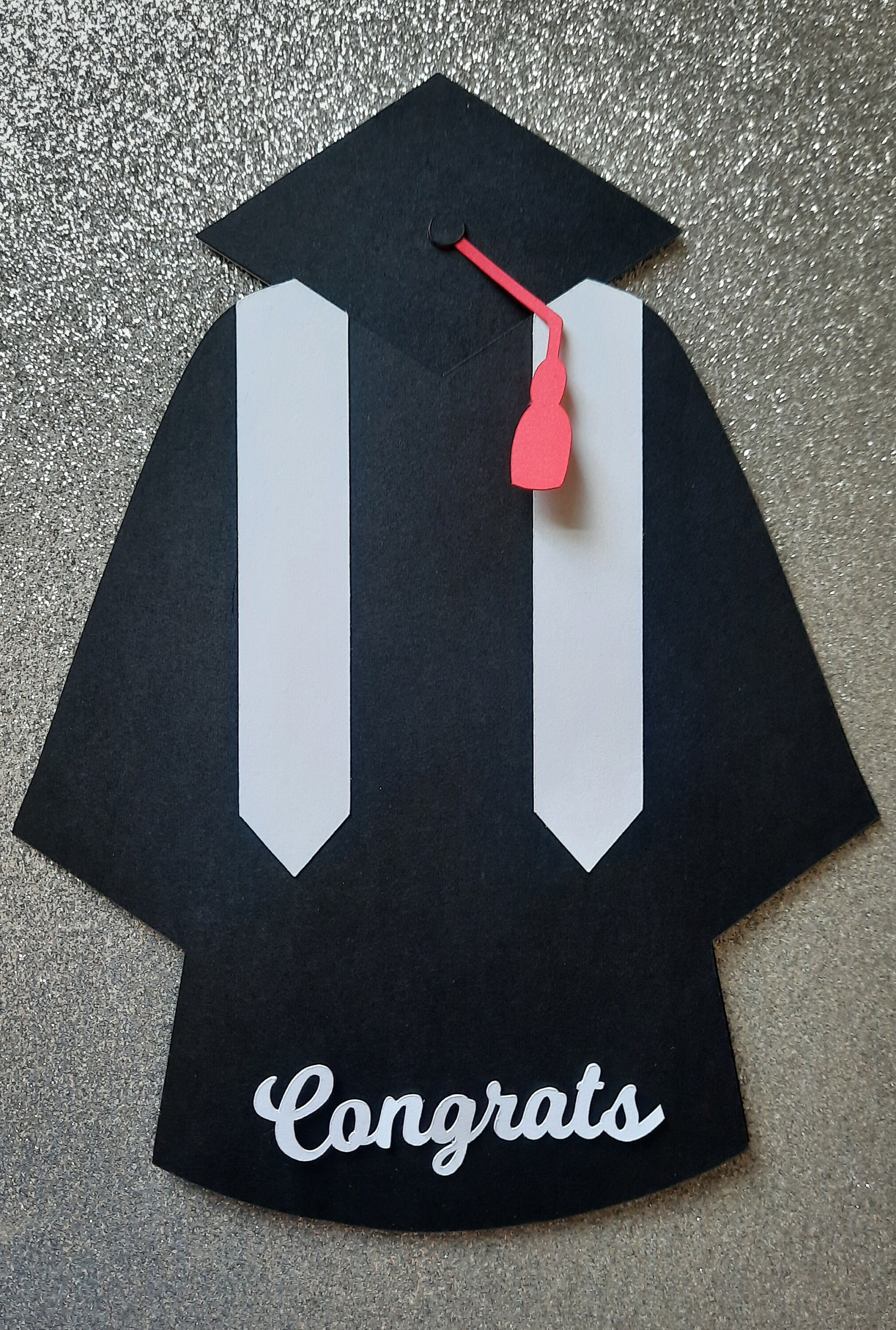 GRADUATION Gown Gift Card Holder Customizable High School College Grad ...