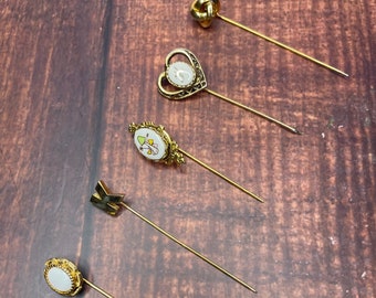 Vintage Hat Pins - Various Designs - Sold Separately