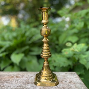 Antique Brass Candlestick