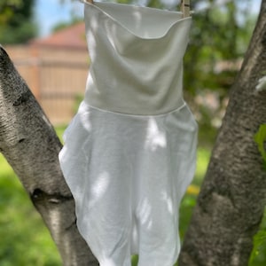 Vintage Specialty House White Dickie/Mock Turtleneck