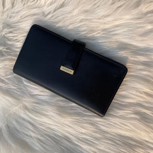 Vintage Black Coach Lexington Wallet/Checkbook Holder