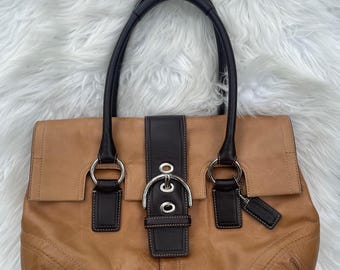 Coach 2005 Soho Studs & Swarovski Crystal Distressed Vachetta