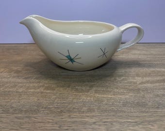 Vintage Salem North Star Atomic Starburst Gravy Boat