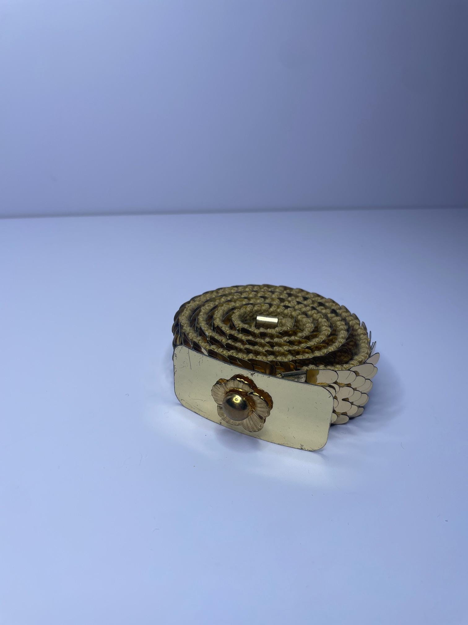 Gold Tone Snake Belt - Etsy Singapore display picture 3