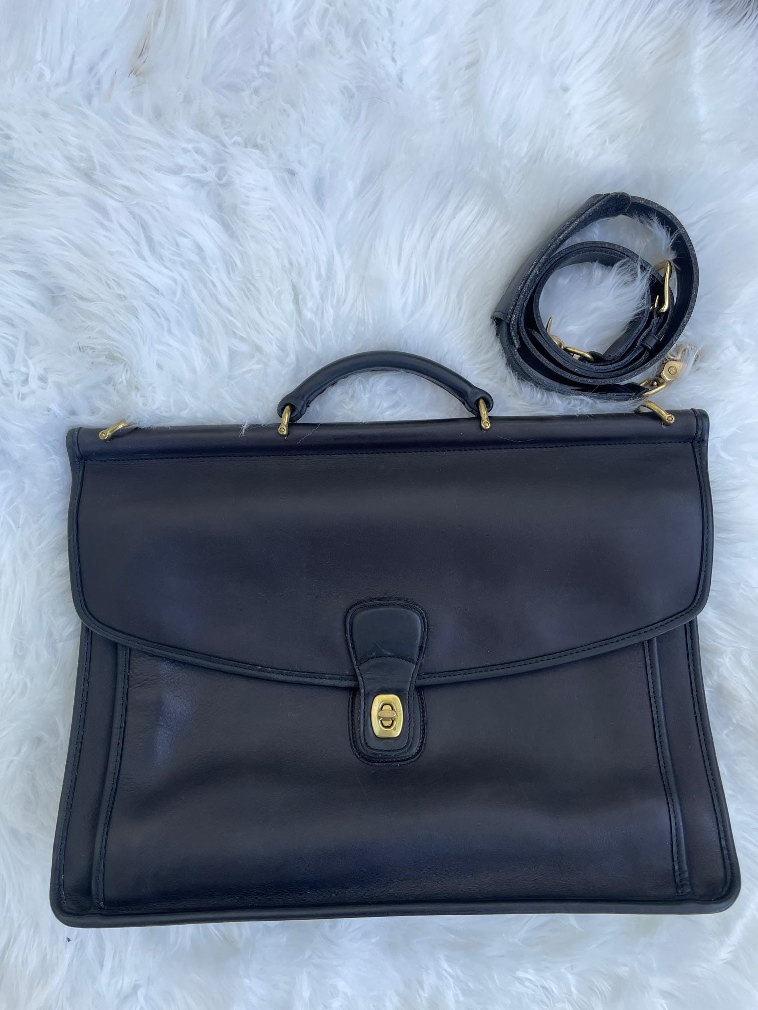 Coach Metropolitan Briefcase - Etsy Canada