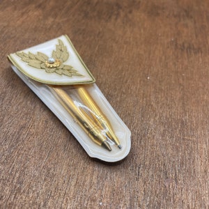 MCM Mini Pen and Pencil for Purse