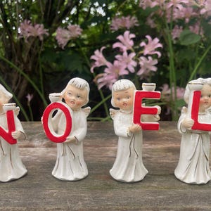 Vintage Relco Noel Choir Angels in Original Box