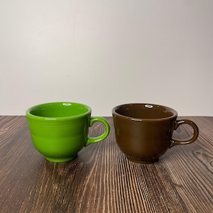 Vintage Homer Laughlin Fiesta Cups (Sold Separately)