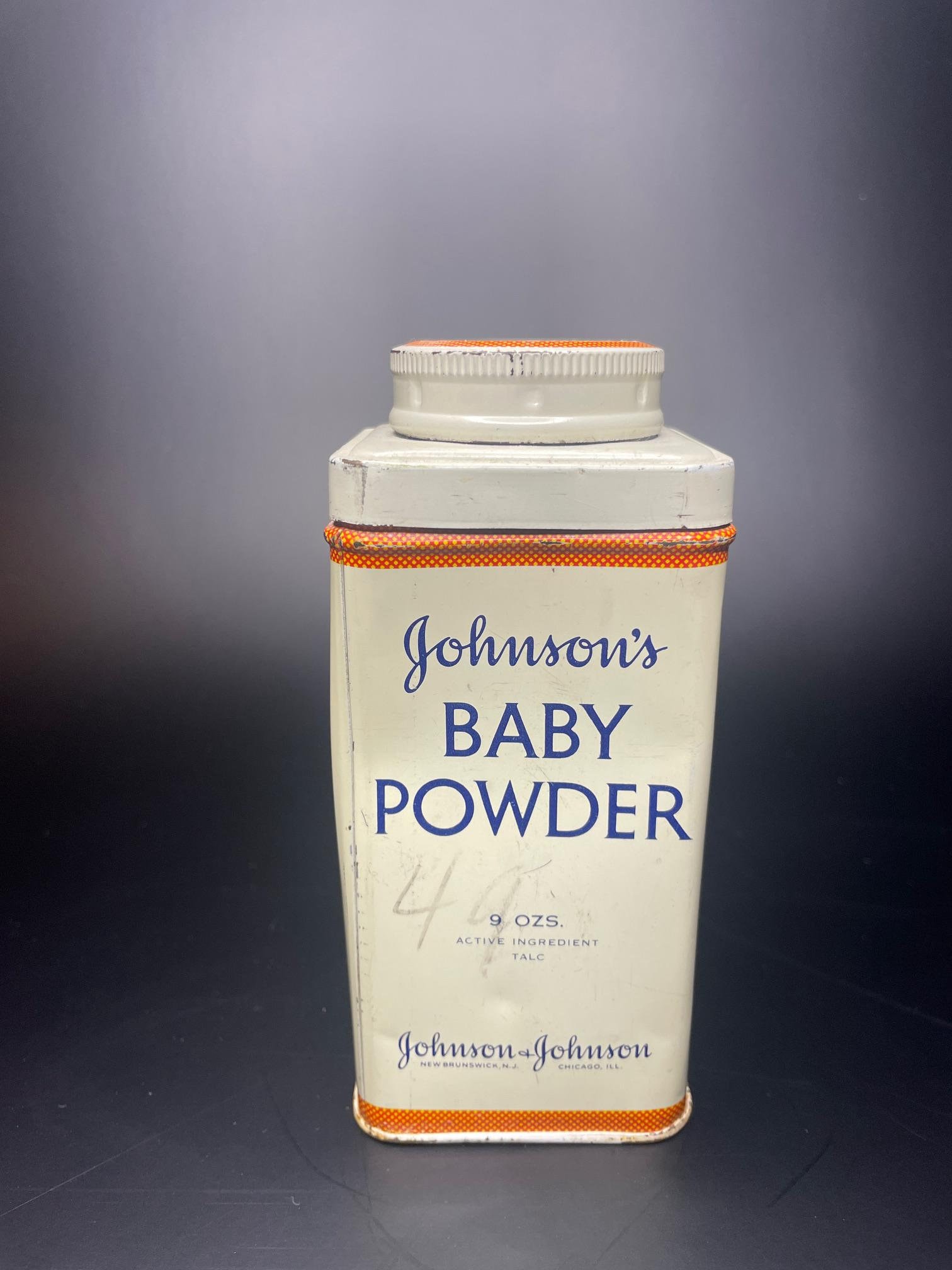 コルゲート ベビータルク　パウダー缶　サンプル缶 Vintage johnsons baby powder - Etsy 日本