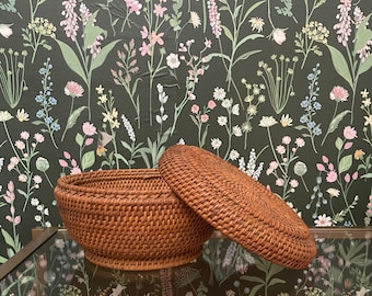 Vintage Boho Basket