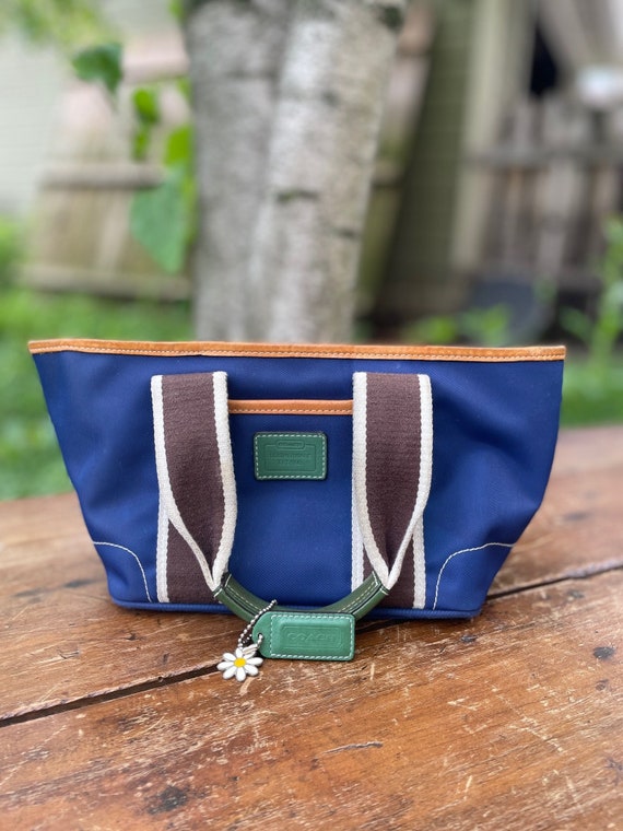 Coach hamptons weekend tote hot sale