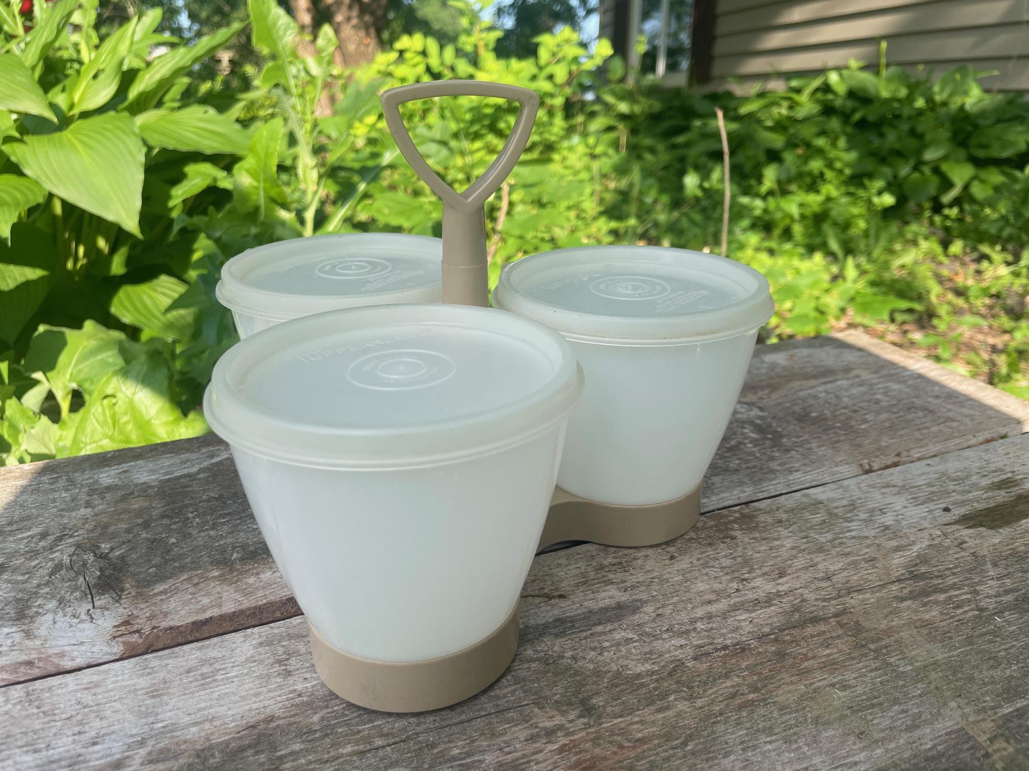 Lot Tupperware Pichet + 4 Verres Avec Couvercles – Bleu, Idéal Camping Ou Pique-nique (occasion)