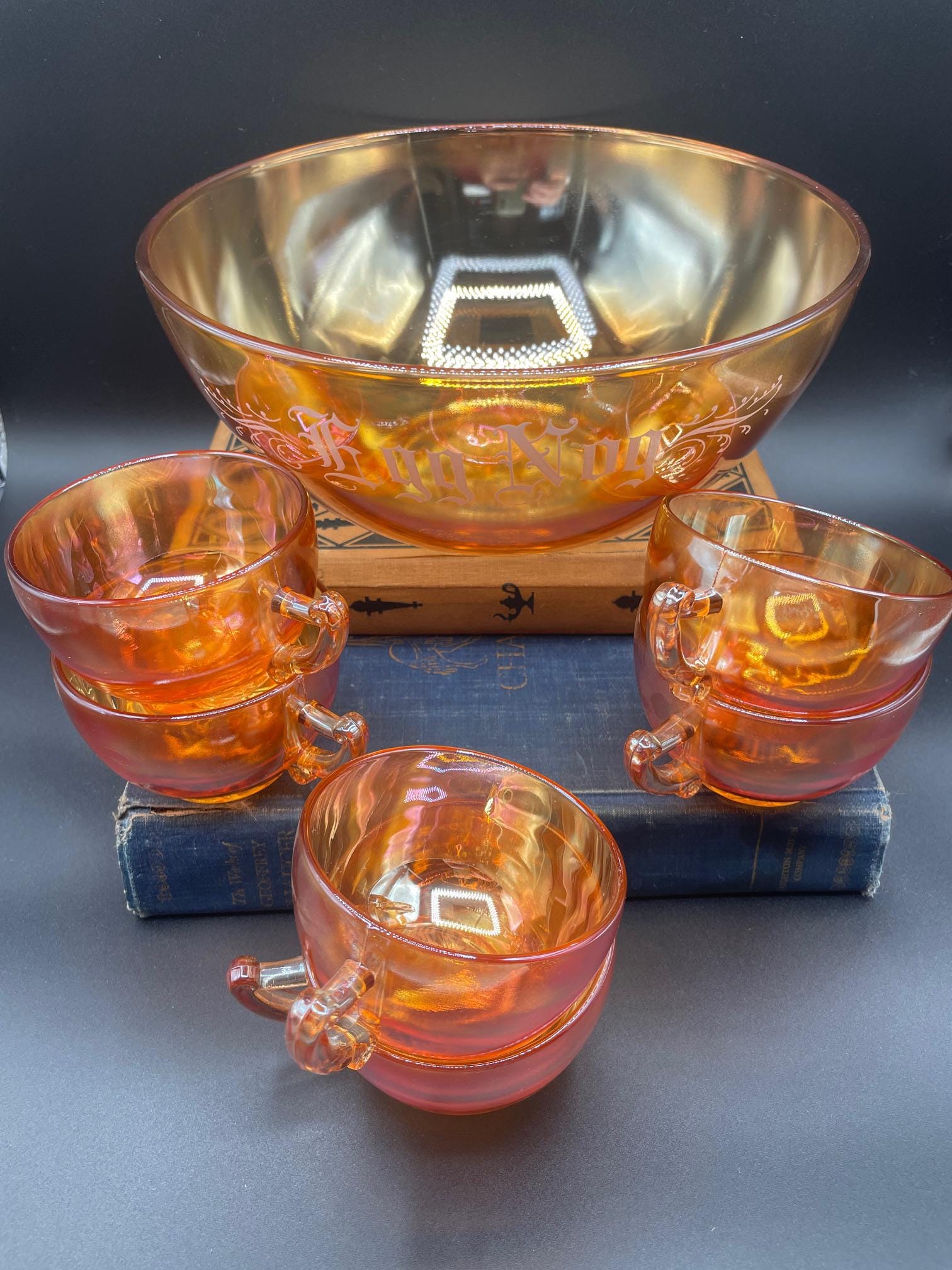 Fire king egg nog - Etsy 日本