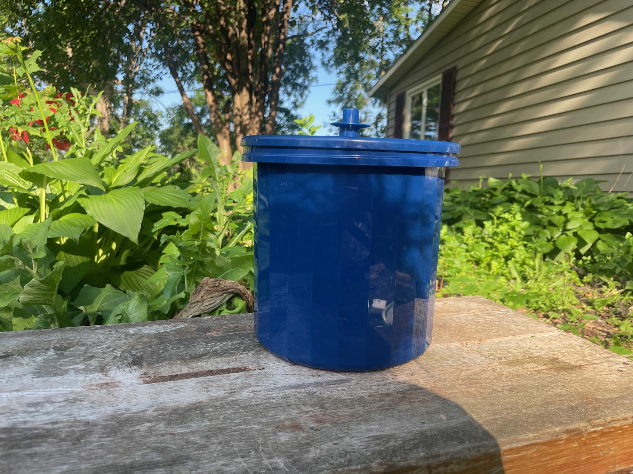 Blue tupperware - Etsy 日本