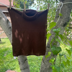 Vintage Brown Dickie/Mock Turtleneck - Baar & Beards