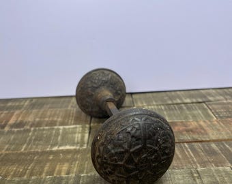 Vintage Cast Door Knob Set