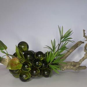 MCM Große Lucite Grapes auf Treibholz