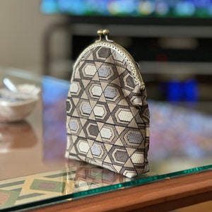 Upcycled Handcrafted KISS Coin/Card Purse