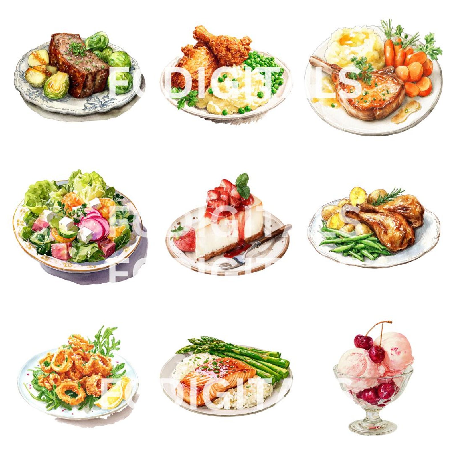 Dinner Graphics Dinner Clipart, Restaurant Clipart, Menu Graphics, Meatloaf, Spaghetti ...