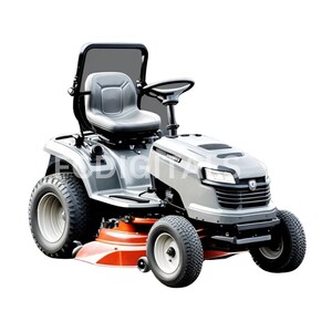 Lawn Mower Clipart, Gardening Clipart Images, Transparent Background PNG Clipart, Commercial Use, Scrapbooking Paper Crafts, Junk Journal