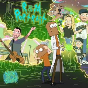 VERKOOP! Aangepaste Rick and Morty poster portret- Anime Me aangepaste kunstposter Rick - Moederdagcadeau voor ouders Grappige rick and morty cartoon
