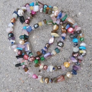 Pearl Eyeglass Leash, Premium Eyeglass Chain, Gemstone Reading Glasses Holder, Matches Everything!