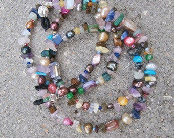 Pearl Eyeglass Leash, Premium Eyeglass Chain, Gemstone Reading Glasses Holder, Matches Everything!