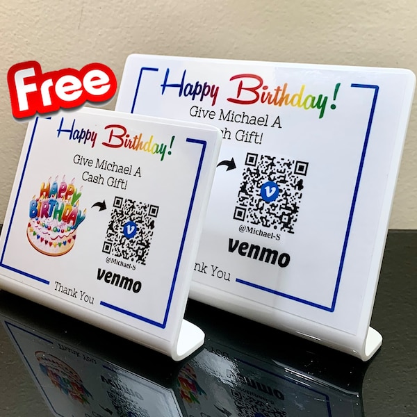 Cash App Birthday Sign - Etsy
