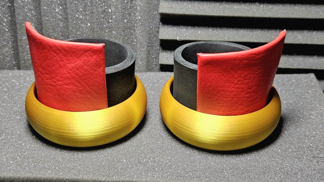 Cosplay Inhibitor Rings 3D Printed & Foam Crafted