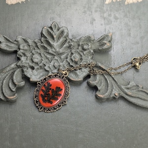Whimsigoth Gothic Necklace- Witchy Jewelry - Dark Cottagecore - Dark Academia -Goblincore- Dark Coquette- Vintage Charm- Practical Magic