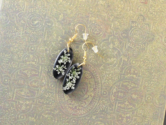 Handcrafted Wildflower Earrings: Romantic Cottagecore Jewelry