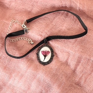 Light Academia- Cottagecore- Fairycore- Handcrafted Real flower Jewelry- Whimsigoth- Goblincore- Coquette- Dollete- Gift for Her