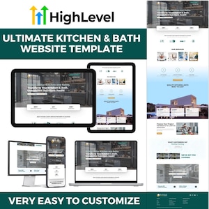 GoHighLevel Kitchen and Bath Website Template