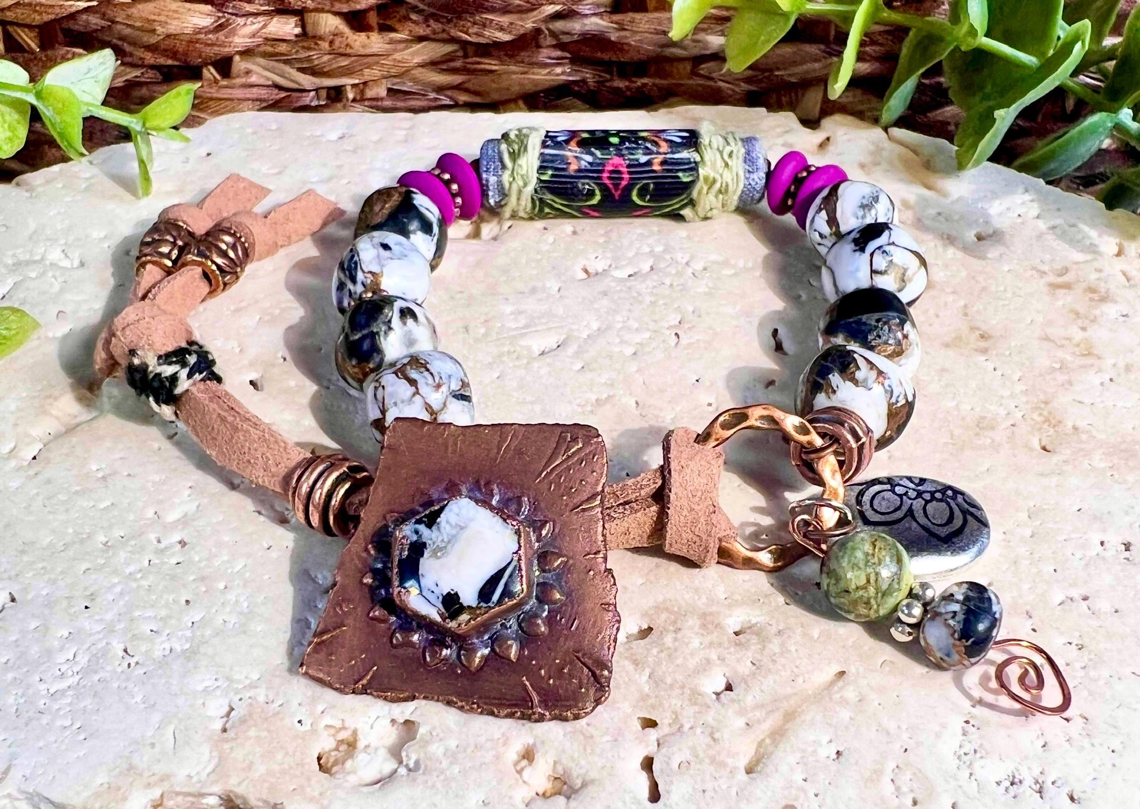 3 Cordoncini In Pelle Scamosciata Per Braccialetti Fai Da Te - Colori Assortiti