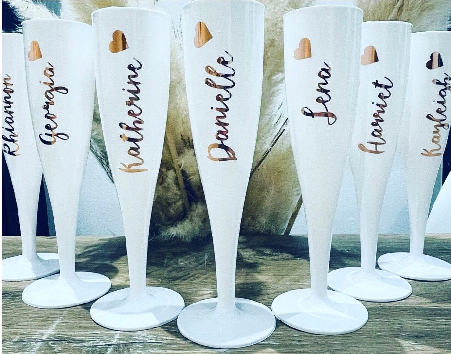 40th Birthday Stars Champagne Flute Glass – Gift Boxed – Personalise Me! DCF-23-BL - View #4