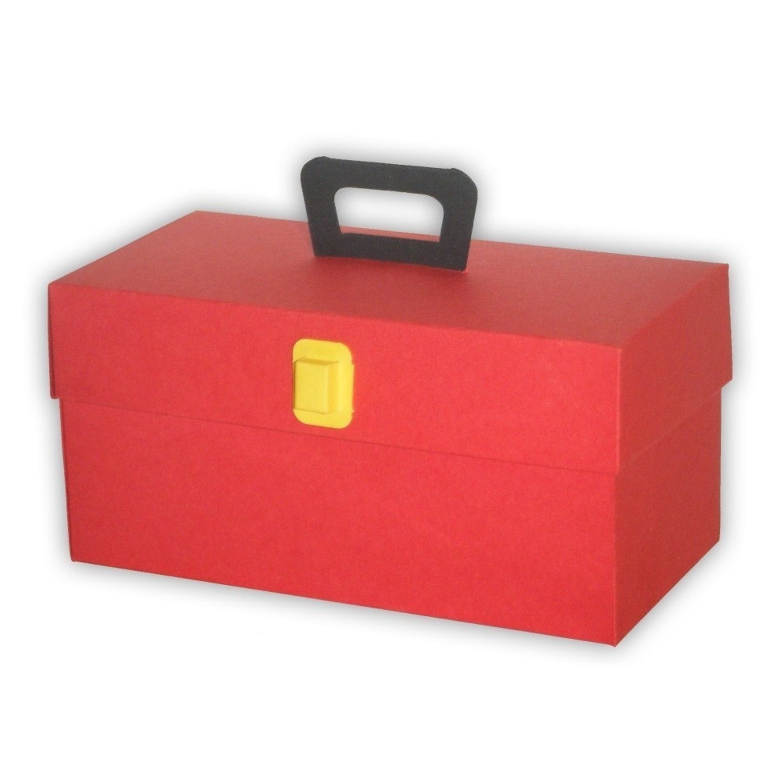 Toolbox Favor Gift Box Printable Color Template Digital PDF Etsy