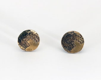 Full Moon Post Earrings