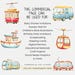 Public Transportation Clipart Pack for Commercial Use, Watercolor ...