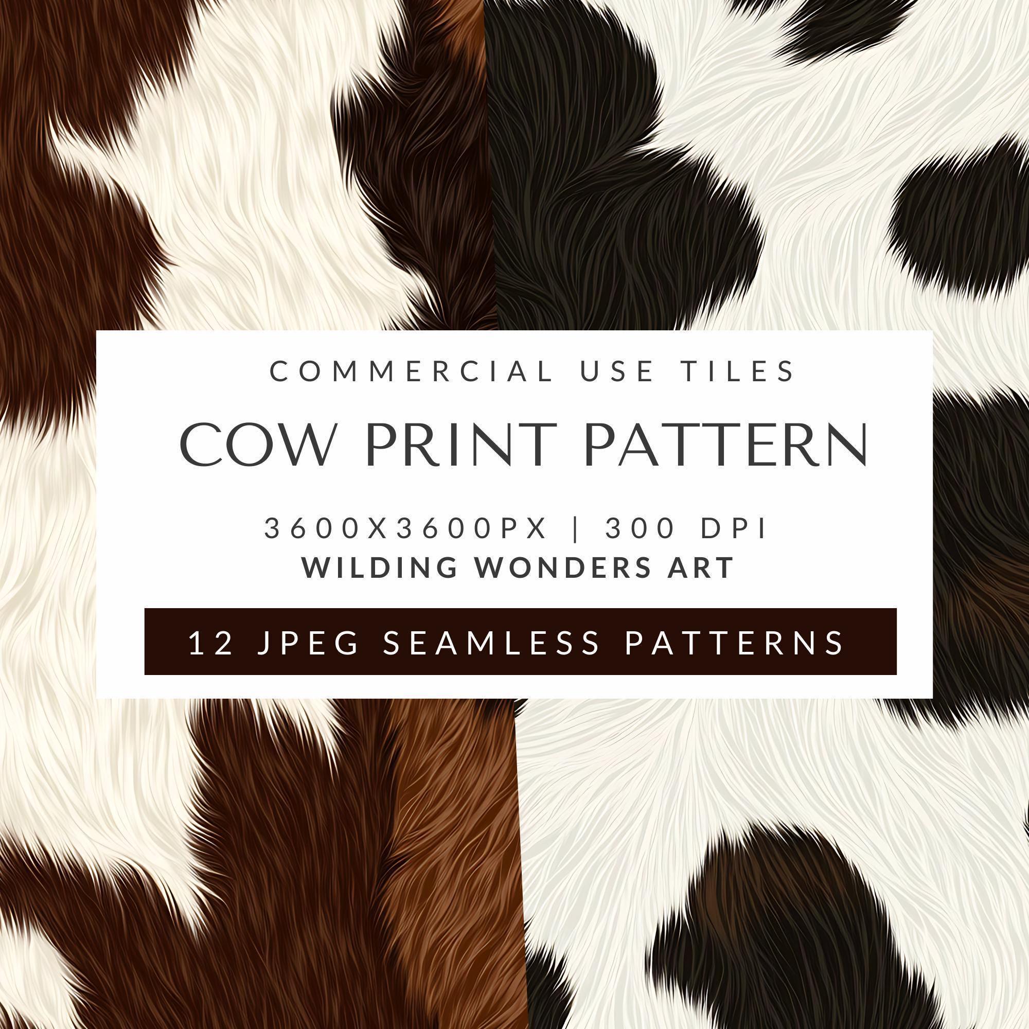 Cow Skin Texture Seamless