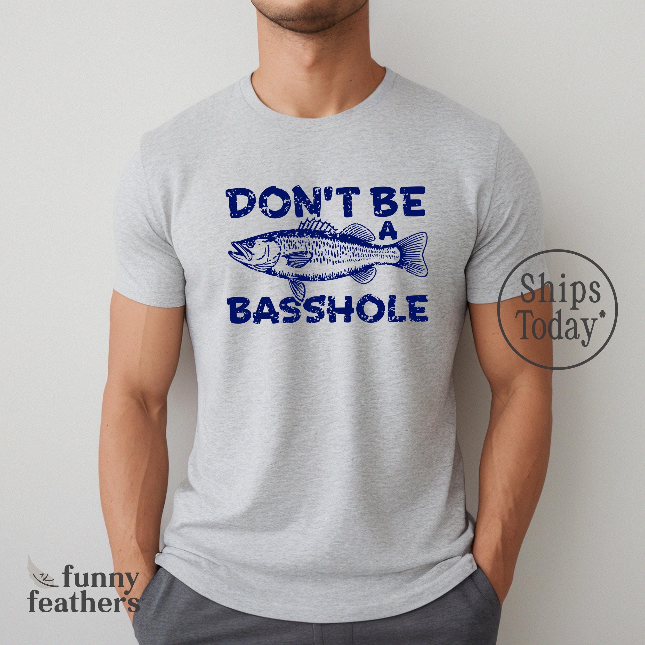 T-shirt Humour Pêche 'Fishing Tough Job Tackle It' - Marque Fruit Of The Loom - Neuf Sans étiquettes