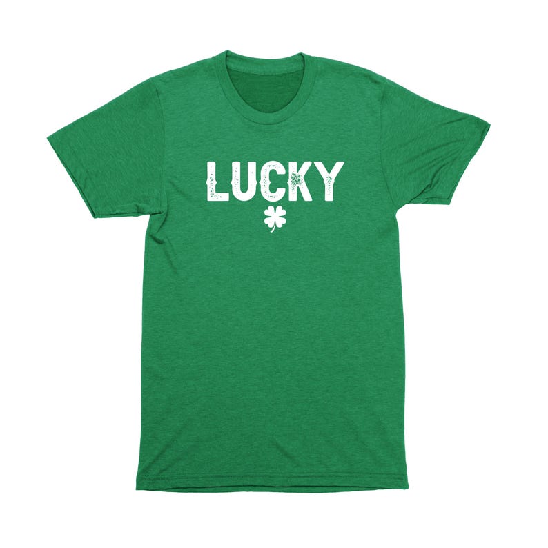 Funny St Patricks Day Couples Shirt: Lucky & Offensive Graphic Tee afbeelding 3