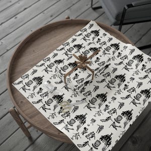Vintage Soccer Wrapping Paper: Sports Fan Gift Wrap image 3