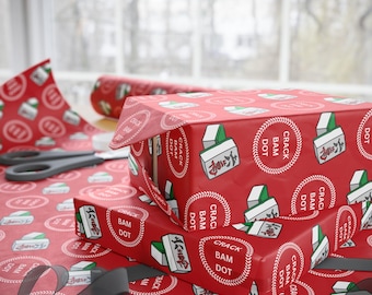 Mahjong Wrapping Paper: Asian Game Lover Gift Wrap